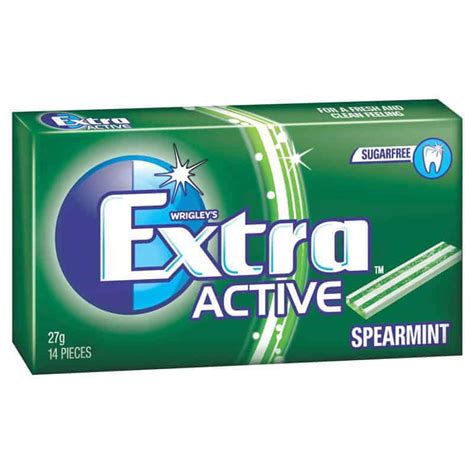 Extra Chewing Gum Spearmint - Sweetcraft