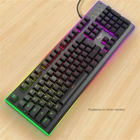 Havit RGB Backlit Membrane Gaming Keyboard – Spectral Distribution Pty Ltd