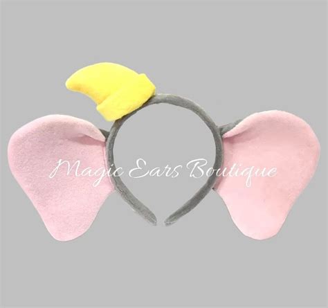 Dumbo Ears Gray Dumbo Ears Elephant Ears Dumbo Headband - Etsy