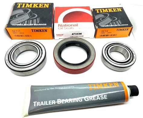 Kit L44649 L68149 Trailer Hub Wheel TIMKEN Bearing NATIONALSeal 1.719'' for 3500 - Rodavictoria USA