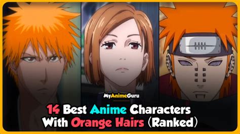 Top 14 Most Popular Anime Characters with Orange Hair - MyAnimeGuru