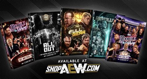 AEW's First Year Pay Per Views Get DVD Releases