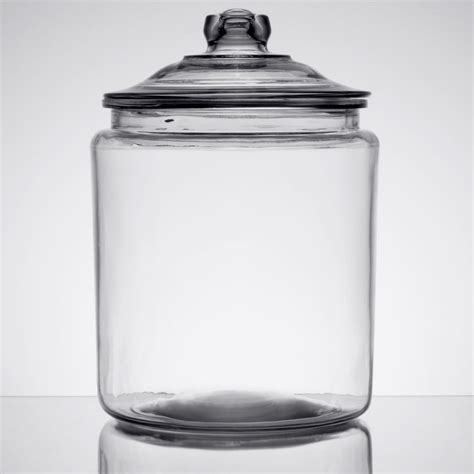 Anchor Hocking 69372AHG17 2 Gallon Glass Jar with Lid | Glass jars with lids, Gallon glass jars ...