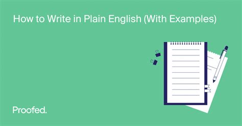 How to Write in Plain English (With Examples) | Proofed's Writing Tips