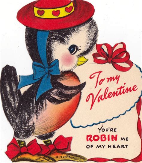 Vintage Valentines Day Card (035) (With images) | Vintage valentine ...