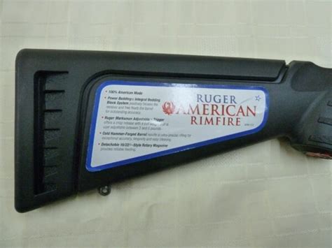 Ruger American .22LR synthetic stock - Southerton Guns