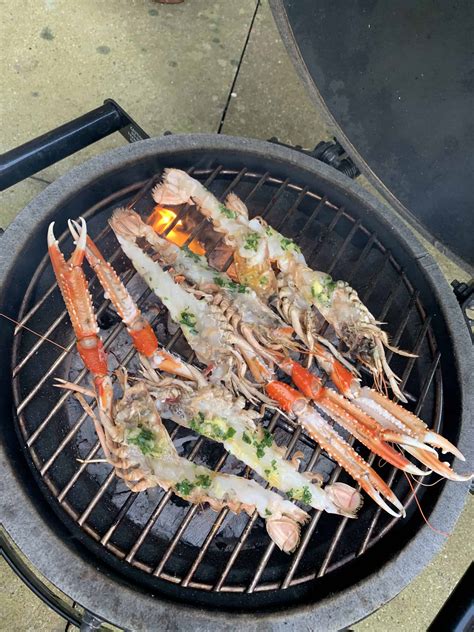 BBQ Whole Langoustine - how to perfect Amity Langoustines on the grill