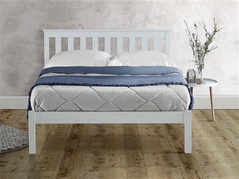 Birlea Denver 5ft King Size White Wooden Bed Frame