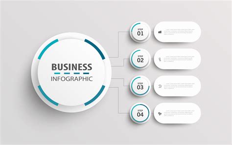 Business infographic template