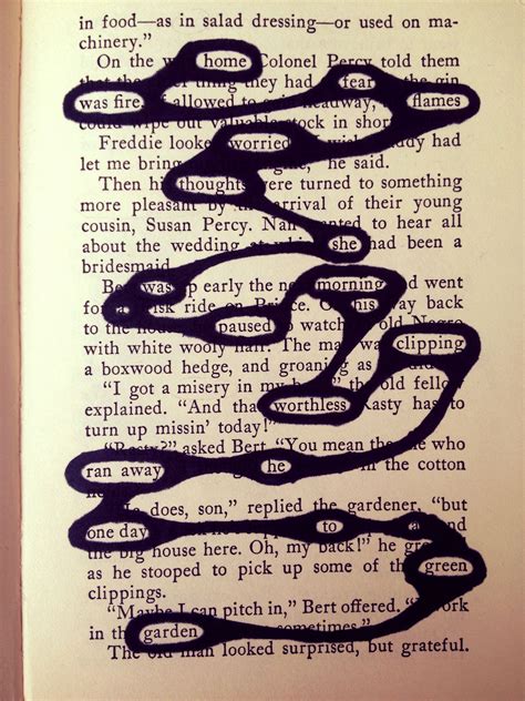 Blackout poetry home | Blackout poems, Blackout poems art, Blackout poetry