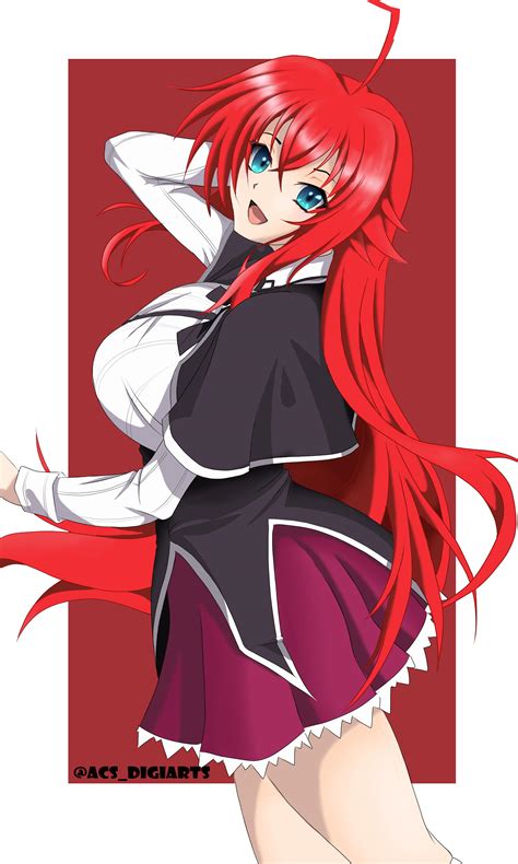 Complete Fanart of Rias Gremory : r/fanart