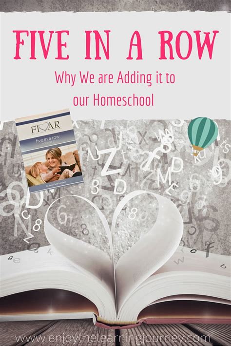 Why We Are Adding Five in a Row to Our Homeschool - Enjoy the Learning Journey