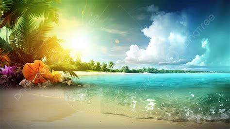 Wallpaper Of Beach Full Hd Background, Picture Of Summer Season, Summer ...