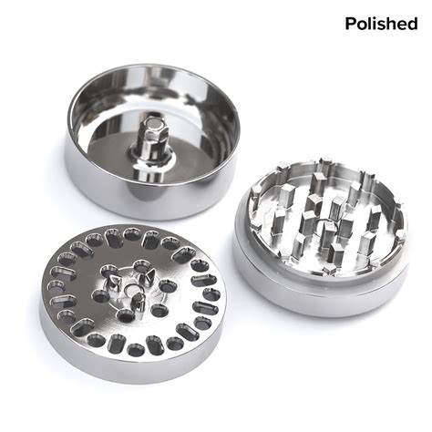 Stainless Steel Brilliant Cut Grinder – Grinders For Life