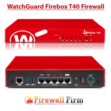 Buy Online WatchGuard Firebox T40 Firewall Provide in India.