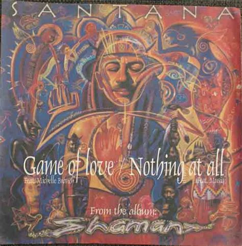 Santana Featuring Michelle Branch – The Game Of Love (2003, Vinyl ...