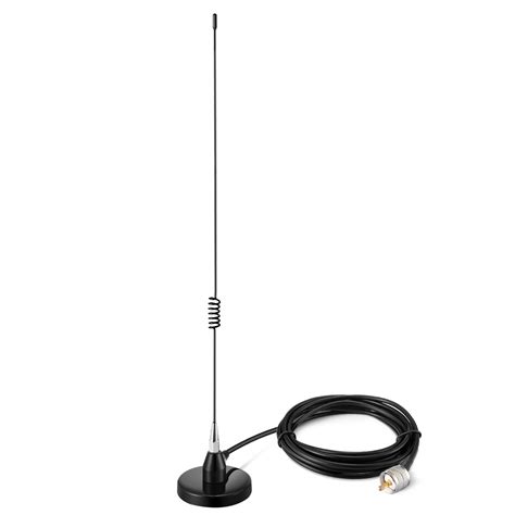 Buy Mobile Radio Antenna Car VHF Antenna Dual Band VHF UHF 136-174MHz ...