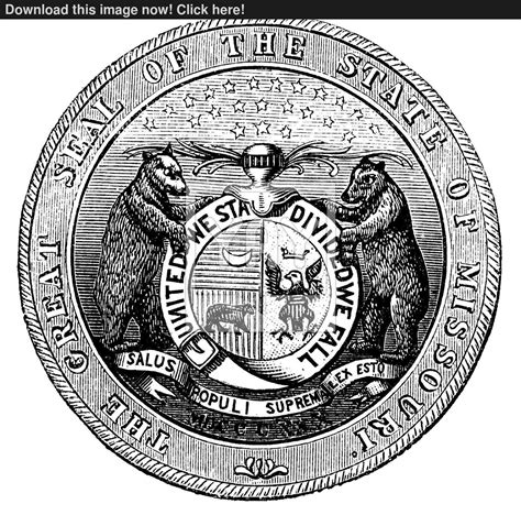 Missouri State Seal Vector at Vectorified.com | Collection of Missouri ...