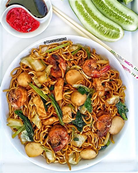 Resep mie goreng seafood, solusi saat lapar melanda