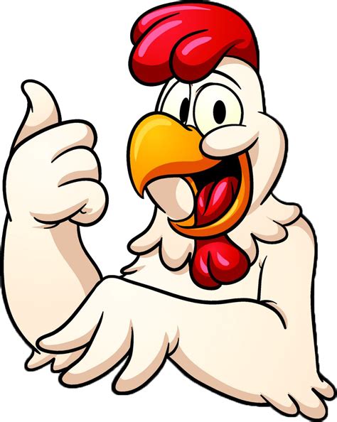 Chicken Cartoon Hd Image Free Png Clipart - Happy Cartoon Chicken Transparent Png - Full Size ...