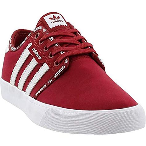 adidas Originals Seeley Fashion Running Shoe in Red for Men - Lyst