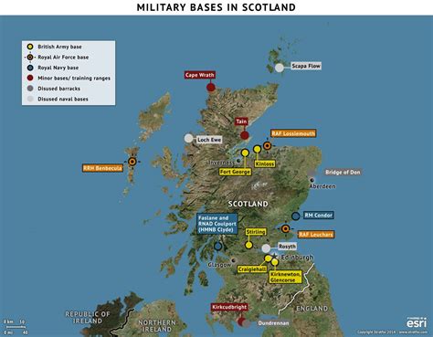 Uk Military Bases Map