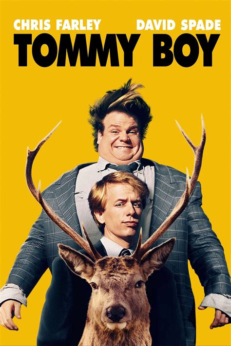 Tommy Boy Movie Poster Chris Farley David Spade Yellow - Etsy