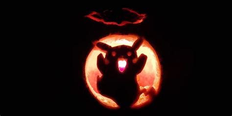 Pokemon Fan Makes Neat Pikachu Jack-o-Lantern for Halloween