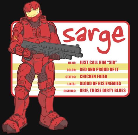 Red Vs Blue Sarge Quotes. QuotesGram