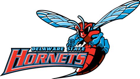 Delaware State Hornets Logo - Primary Logo - NCAA Division I (d-h) (NCAA d-h) - Chris Creamer's ...