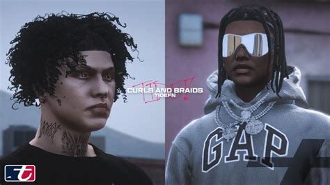 Curls And Braids Hair Pack For MP Male 1.0 – GTA 5 mod