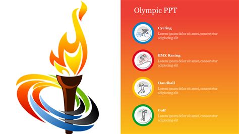 Try the Best Olympic PPT Slide Themes Presentation