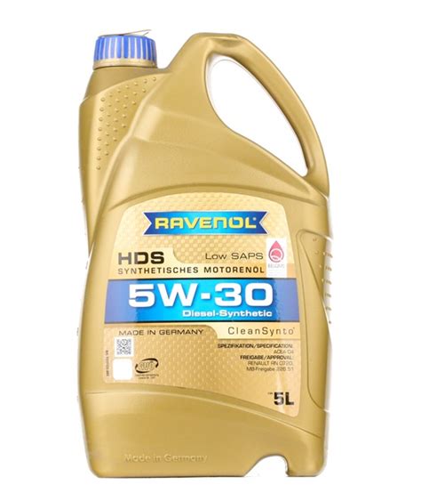 Buy RAVENOL 5W30 engine oil – mineral, synthetic, and semi-synthetic at ...