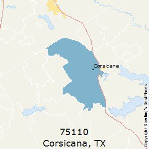 Corsicana (zip 75110), TX