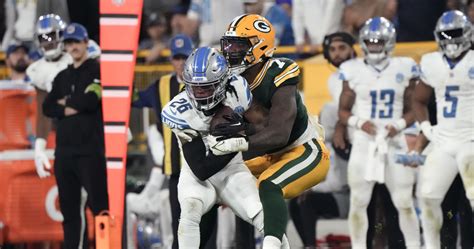 David Montgomery, Jahmyr Gibbs' Updated Fantasy Outlook After Lions Beat Packers | News, Scores ...