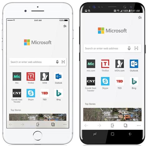 Microsoft Edge browser now available for Android and iOS