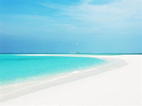 Maldives White Beach wallpaper | 1024x768 | #30956