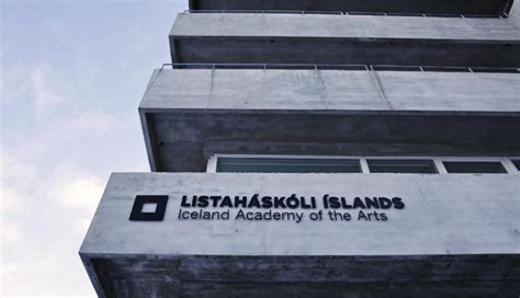 Iceland Academy of the Arts | Univerzita Tomáše Bati ve Zlíně