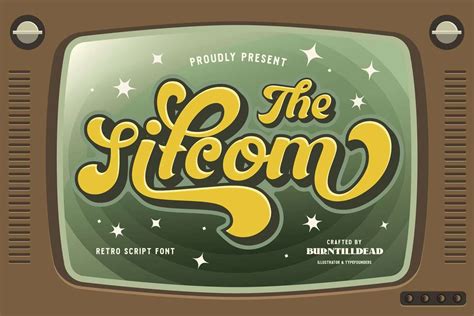 The Sitcom Font - Dafont Free