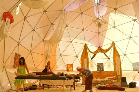 Max Pressman Artwork in a Healing Dome at Burning Man | Noites de verão