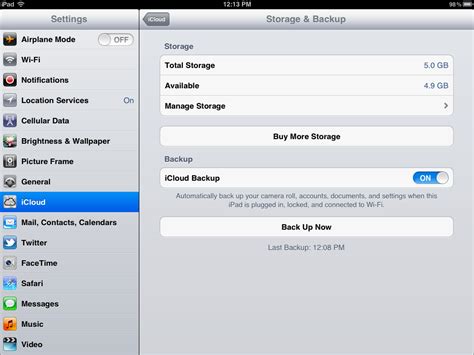 How to Use iCloud on iPad iOS 5