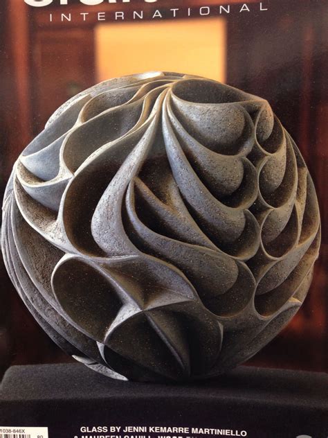 This sculpture demonstrates harmony because it looks like it flows and it has repetition. Clay ...