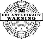 Fbi Anti-piracy Logo (PSD) | Official PSDs