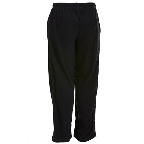 Gelert Men's Solid Fleece Lounge Pants Solid Black 2XL 843419182932 | eBay