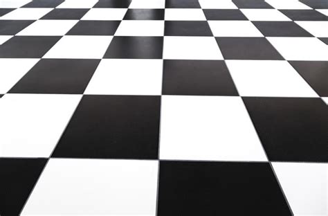 50s Checkerboard Tile Flooring Grout and Spacing Suggestions | Painting ceramic tile floor ...