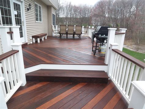 Vinyl Deck Design Ideas | collection of deck pictures and deck designs by deck specialists, Ipe ...