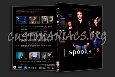 Spooks - Complete Series dvd cover - DVD Covers & Labels by Customaniacs, id: 150757 free ...