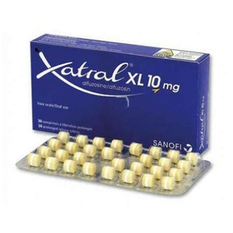 XATRAL XL 10mg – Trị phì đại tiền liệt tuyến - Nhà Thuốc Vì Sức Khỏe