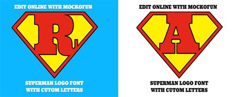Superman Font - Photoshop Supply