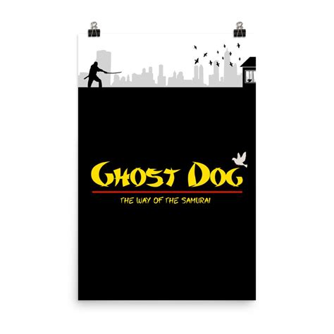 Ghost Dog Movie Minimal Wall Art Inspired Poster - Etsy